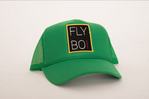 FlyBoi Standard Logo Trucker (Bright Green)
