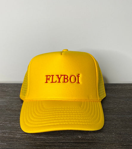 “FLYBOÍ” Trucker Cap (Yellow)