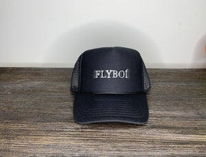 “FLYBOI” Trucker Cap (Black)