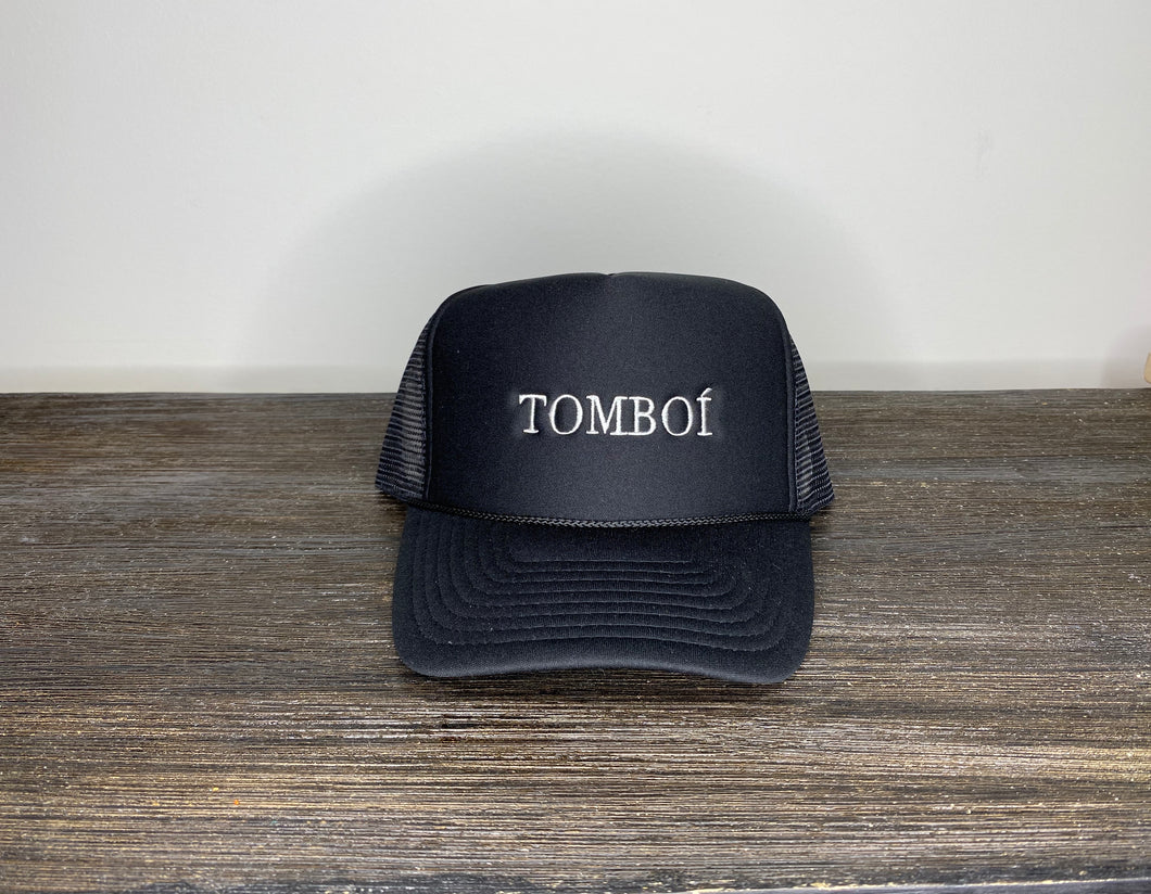 “TOMBOÍ” Trucker Cap (Black)