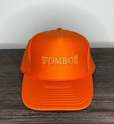 “TOMBOÍ” Trucker Cap (Dark Orange)