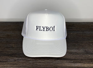 “FLYBOÍ” Trucker Cap (White)