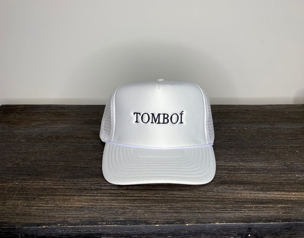 “TOMBOÍ” Trucker Cap (White)