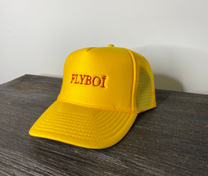 “FLYBOÍ” Trucker Cap (Yellow)